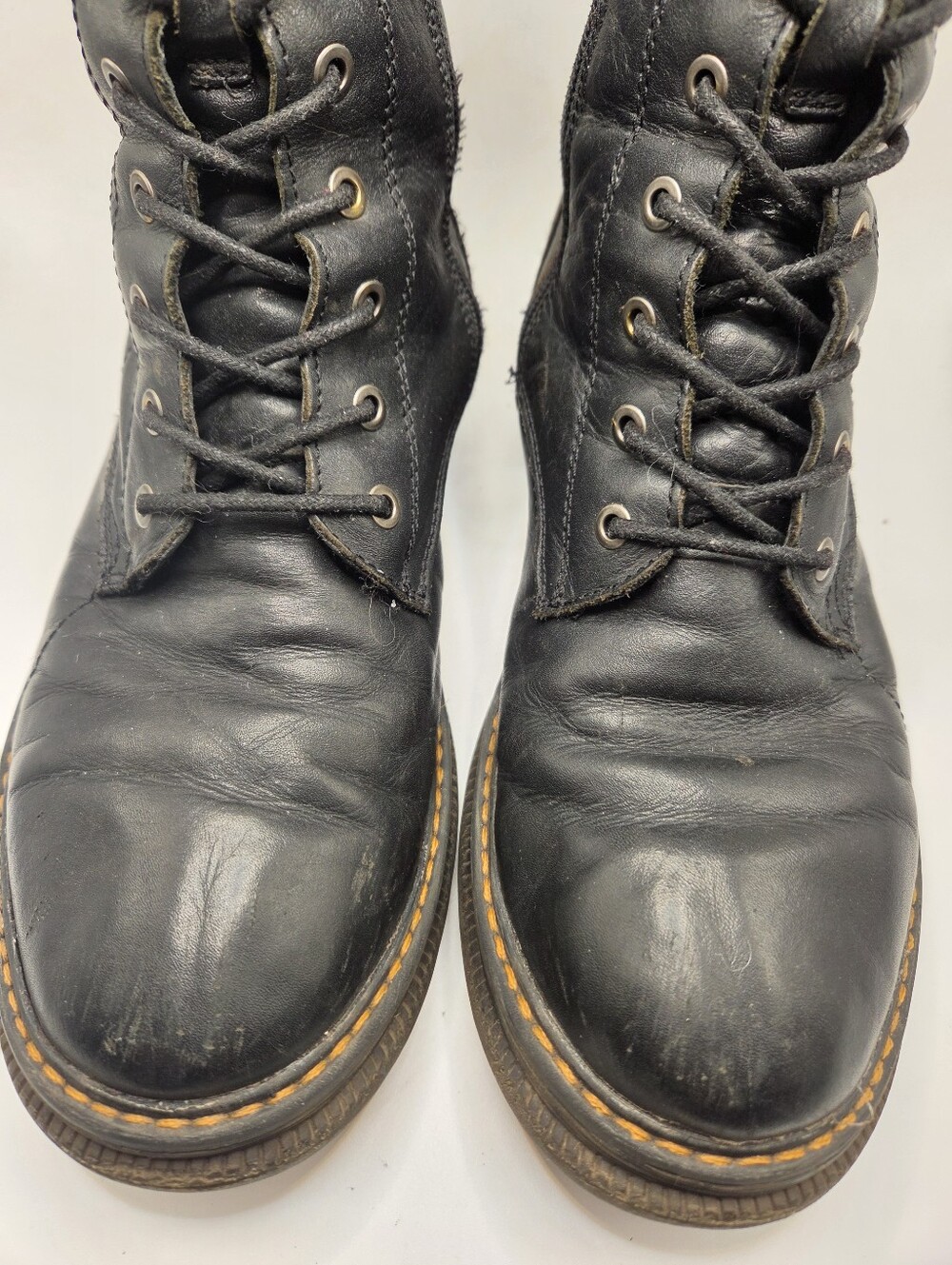Josef Seibel Waterproof Lined Leather Lace-Up Boots Black EU 41 US 10 - Picture 7 of 12